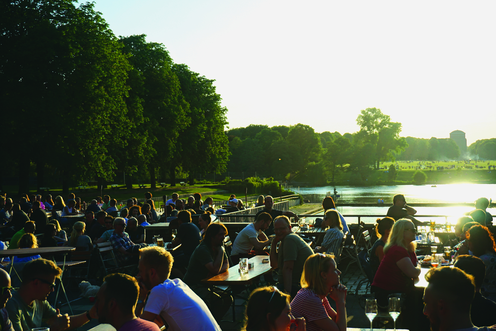 Foto: Biergarten Sierichs Hamburg