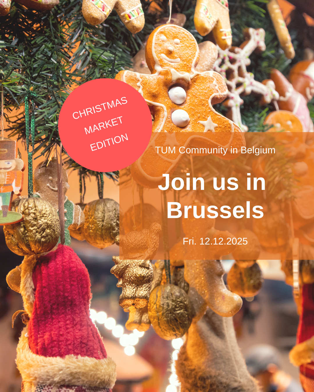 TUM Alumni Meetup in Brüssel - Weihnachtsmarkt-Edition