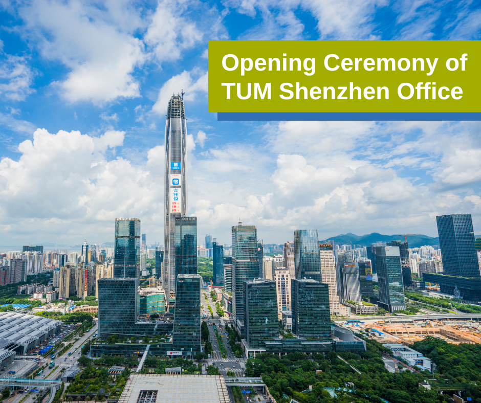 Eröffnungsfeier des TUM-Büros in Shenzhen & Mittagessen