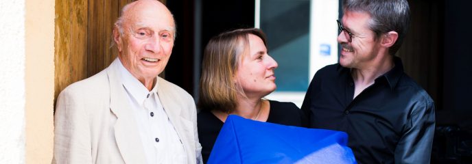 Veronika Thurner und Michael Arbesmeier lernten sich am Lehrstuhl für Ingenieuranwendungen in der Informatik und numerische Programmierung der TUM kennen (Foto: Magdalena Jooß/TUM).