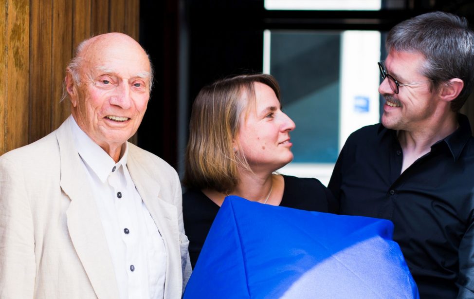 Veronika Thurner und Michael Arbesmeier lernten sich am Lehrstuhl für Ingenieuranwendungen in der Informatik und numerische Programmierung der TUM kennen (Foto: Magdalena Jooß/TUM).