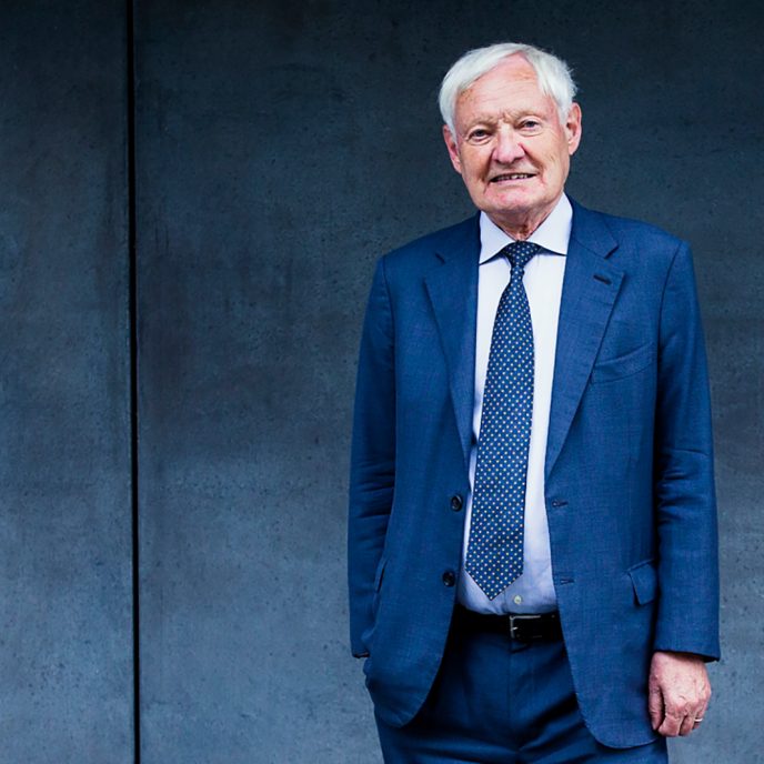 Porträt von TUM Alumnus und Nobelpreisträger Joachim Frank.