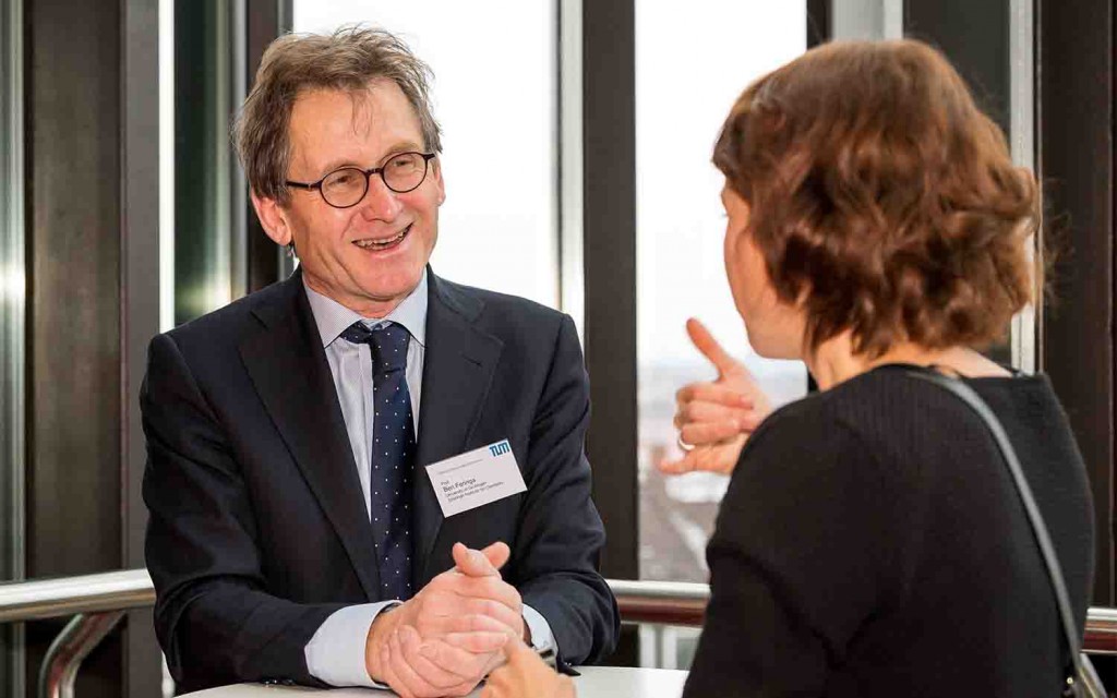 Ben L. Feringa im Interview kurz vor der TUM Ambassadords Awards Ceremony in der Münchner Philharmonie im Gasteig