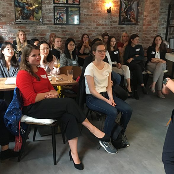 Women of TUM Afterwork mit TUM Alumna Jana Knode.