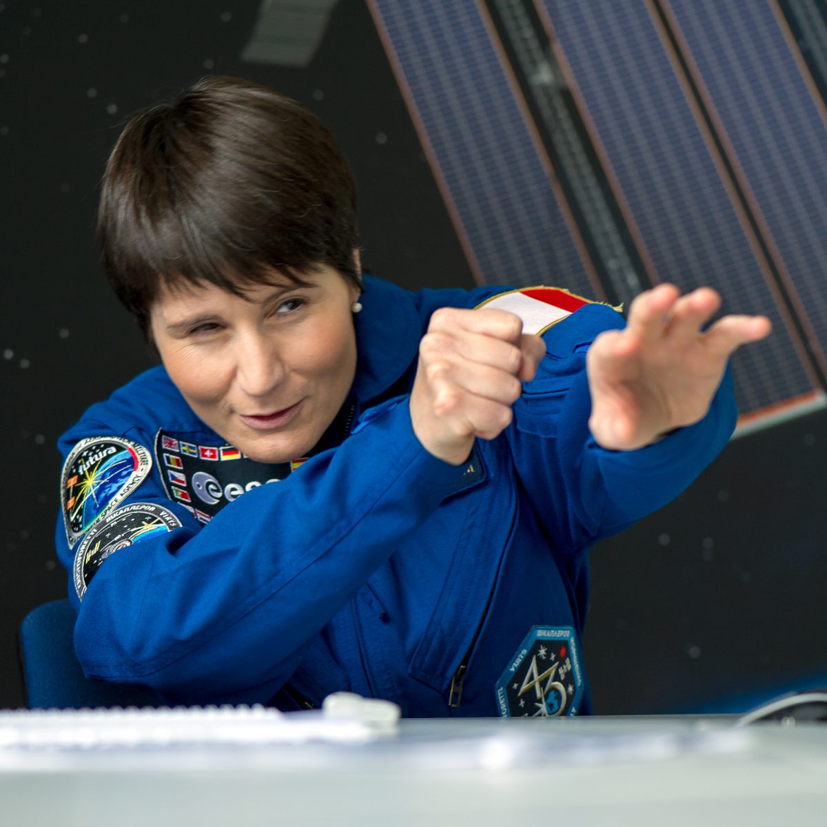 Astronaut Samantha Cristoforetti