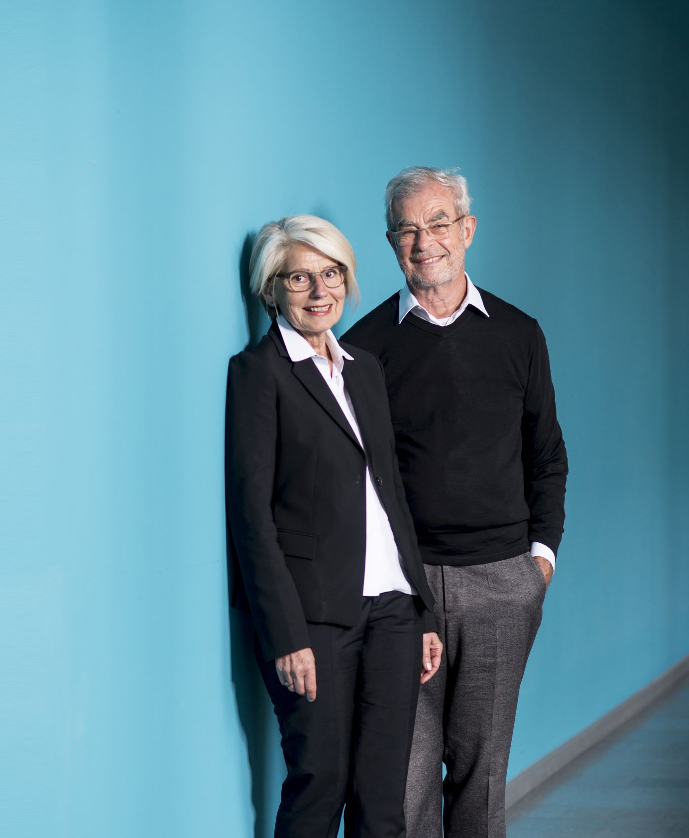 Christine Nickl-Weller und Hans Nickl (Foto: Holger Talisnki).