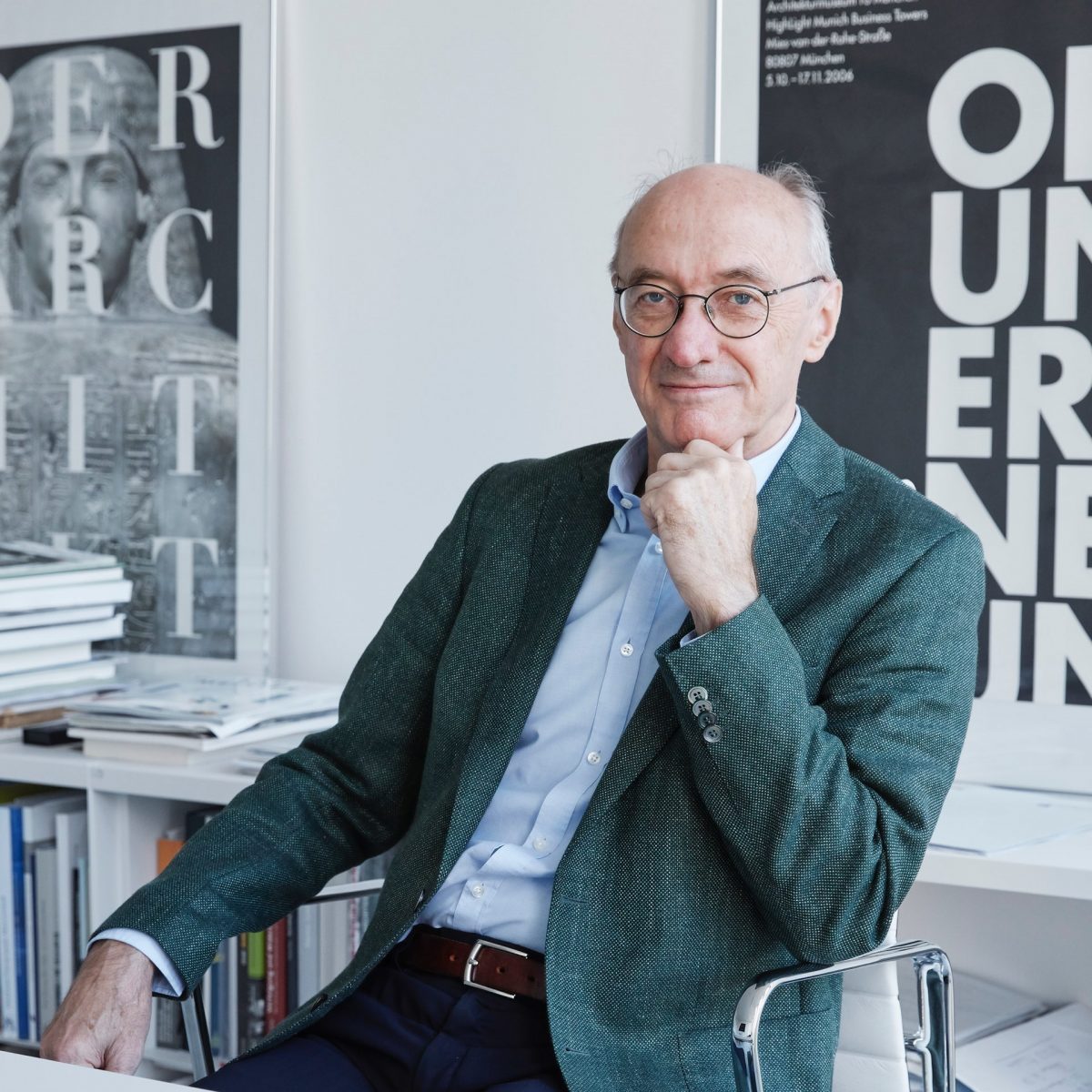 TUM Alumnus Prof. Winfried Nerdinger im NS-Dokumentationszentrum München.