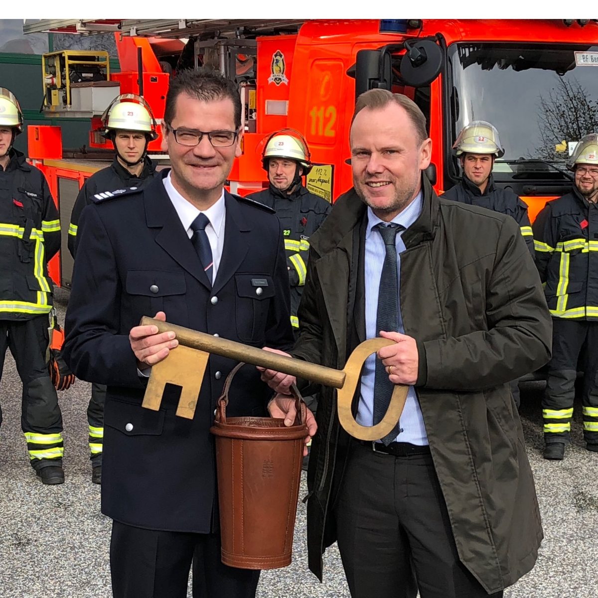 Dr. Christian Schwarz, the highest-ranking head official in Hamburg’s Fire Service