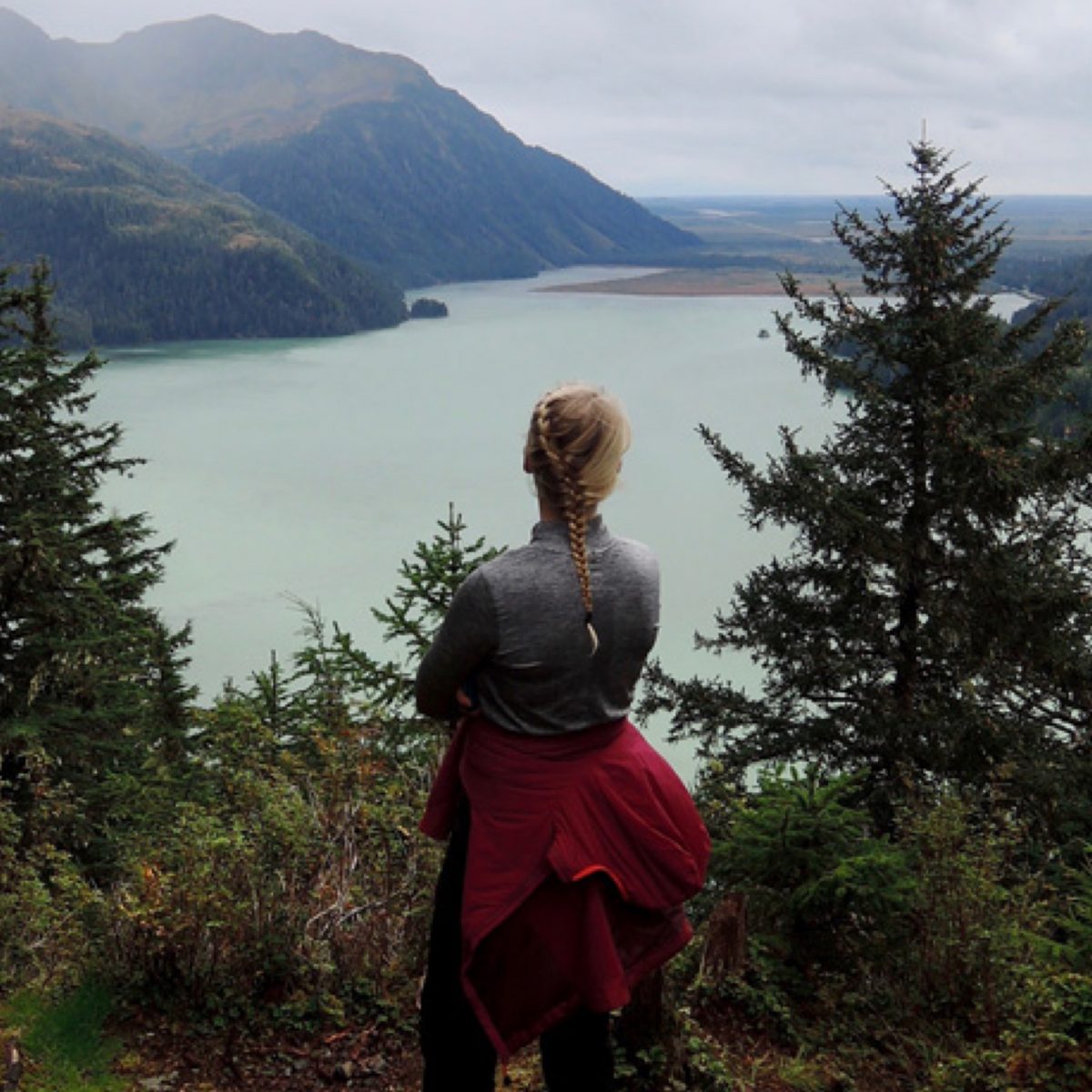 TUM Alumna Jana Knode in Alaska.