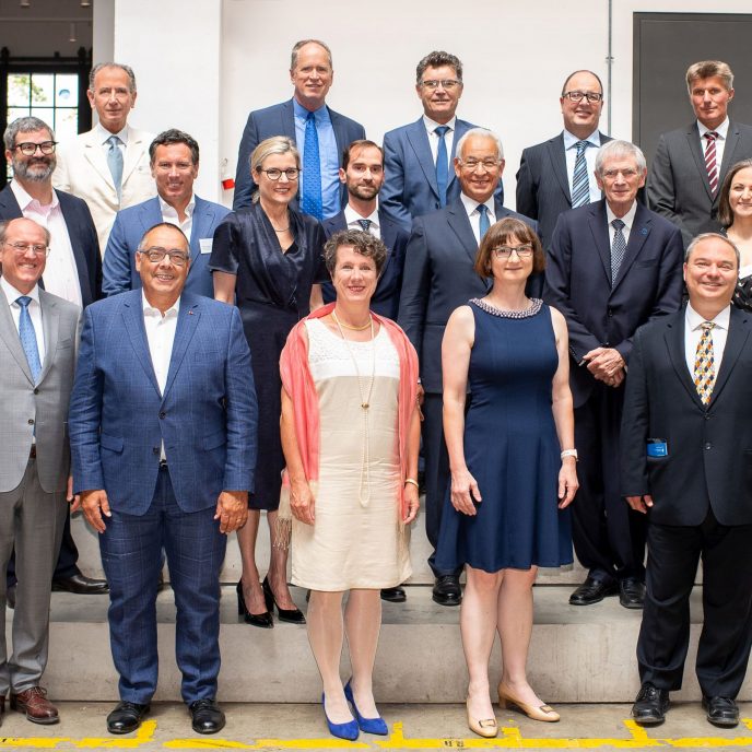 Im Rahmen des Vivat TUM Konzerts wurden die TUM Ambassaors empfangen und geehrt