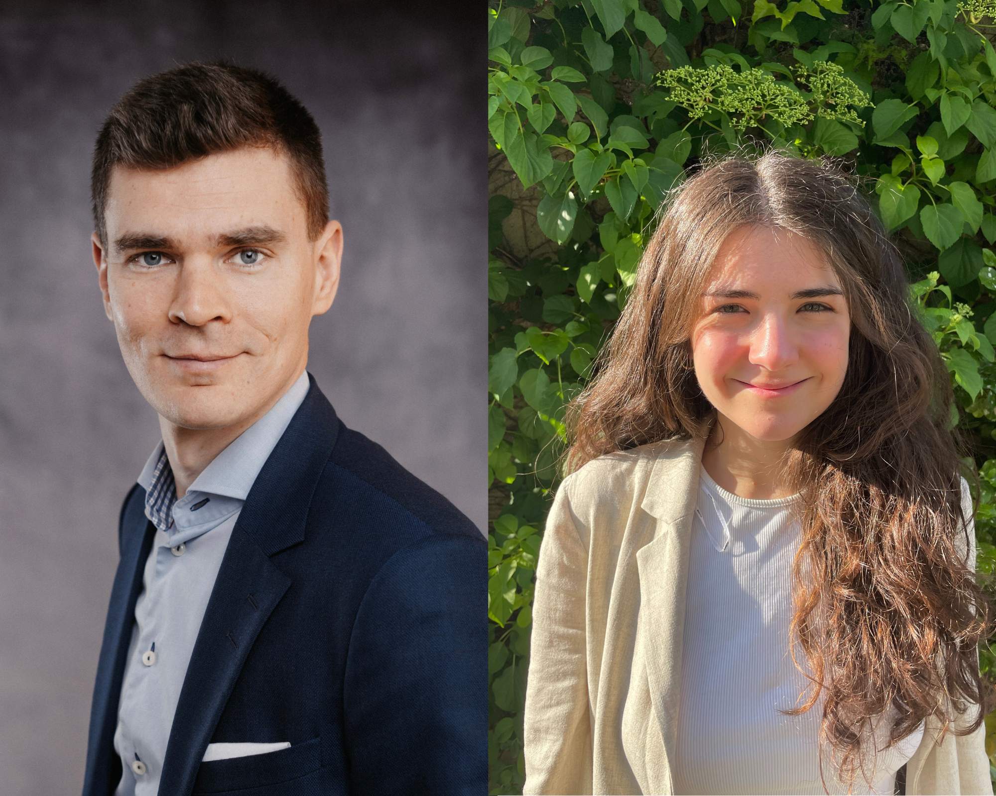 TUM Alumni Andreas Poschenrieder / TUM Alumna/Studentin Duygu Aydin