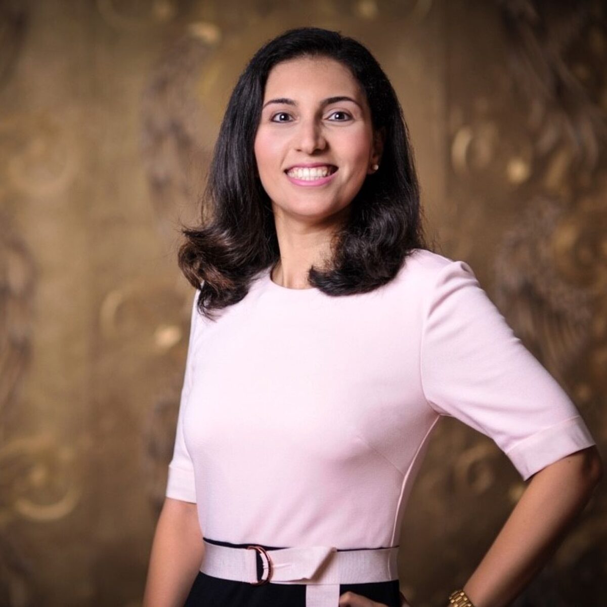 A photo of electrical engineer Dr. Marwa El Hefnawy, who works for the Huawei Group.