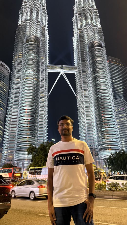 Rakesh Kumar in Singapur.